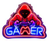 SBS LUNEONGAMER illuminazione decorativa Figura luminosa decorativa 1 lampadina(e)