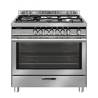 Glem Gas ST96TMI cucina Elettrico Cromo, Acciaio inox