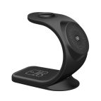 Celly MAGSTAND3IN1BK Caricabatterie per dispositivi mobili Smartphone Nero USB Carica wireless Interno