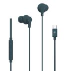 Celly UP1600TYPECBL cuffia e auricolare Cablato In-ear Musica e Chiamate USB tipo-C Blu
