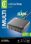 Cellularline MULTIPOWER MAGNUS 100W Caricabatterie da rete 4 porte GaN 100W