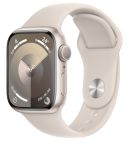 Apple Watch Series 9 GPS Cassa 41mm in Alluminio Galassia con Cinturino Sport Galassia - S/M