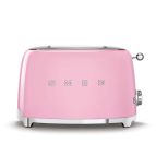 Smeg Tostapane 50's Style – Rosa LUCIDO 2x2 – TSF01PKEU