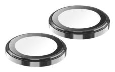 Cellularline Camera Lens Ring - iPhone 17 Vetro temperato per la protezione della fotocamera