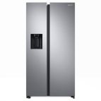 Samsung RS68A854CSL frigorifero Side by Side Serie 8000 Libera installazione con congelatore 635 L con dispenser acqua e ghiaccio senza allaccio idrico Classe C, Inox