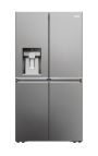 Haier Cube 90 Serie 7 HCR7918EIMP frigorifero side-by-side Libera installazione 601 L E Platino, Acciaio inox