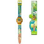 EUROtronic 10663 orologio Orologio da polso Unisex Multi Rosso, Giallo