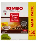 Kimbo 014405 capsula e cialda da caffè Cialde caffè Tostatura scura 150 pz