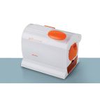 Ariete 445 Gratì Professional - Grattugia elettrica con rullo extra-large in Acciaio Inox - Contenitore Estraibile - 120 Watt - Arancione