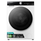 Hisense lavatrice WF7S1247BW 12 Kg Classe A-20% Lavaggio AI Autodosaggio Vapore WiFi