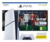 Sony PlayStation 5 + EA Sports FC 26 Bundle 1 TB Wi-Fi Nero, Bianco