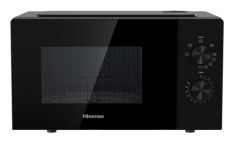 Hisense H20MOBP1G forno a microonde Nero Microonde con grill Superficie piana 20 L 700 W
