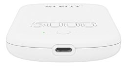 Celly MAGPB5000PROWH batteria portatile 5000 mAh Carica wireless Bianco