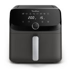 Moulinex Easy Fry Mega EZ855H , Friggitrice ad aria, Capacità Extra Large 7,5L/2kg, 8 programmi preimpostati, Coal Grey