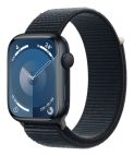 Apple Watch Series 9 GPS Cassa 45mm in Alluminio Mezzanotte con Cinturino Sport Loop Mezzanotte