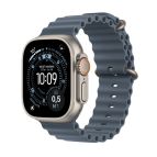 Apple Watch Ultra 3 GPS + Cellular 49mm Cassa Titanio con Cinturino Ocean Blu Salmastro