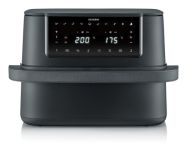 Severin FR 2490 friggitrice Doppia 9 L Indipendente 2600 W Friggitrice ad aria calda Nero