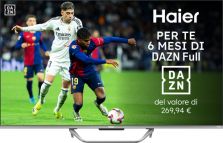 Haier H43Q80FUX 109,2 cm (43") 4K Ultra HD Smart TV Wi-Fi Nero 320 cd/m²