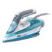 Braun TexStyle 5 - Ferro da stiro a vapore, Piastra con tecnologia FreeGlide3D, 2600W, 300ml, Bianco/Blu (SI5006BL)